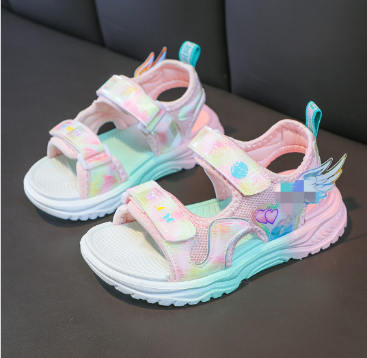 Rainbow Kids Sandals for Girls (One Pair)
