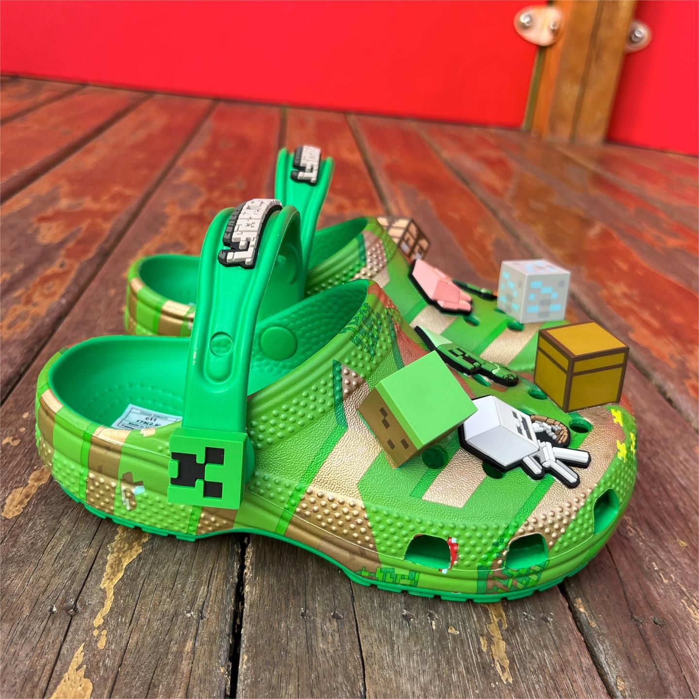Kids' Superhero Clog Sandals – Lightweight EVA Beach Shoes for Boys