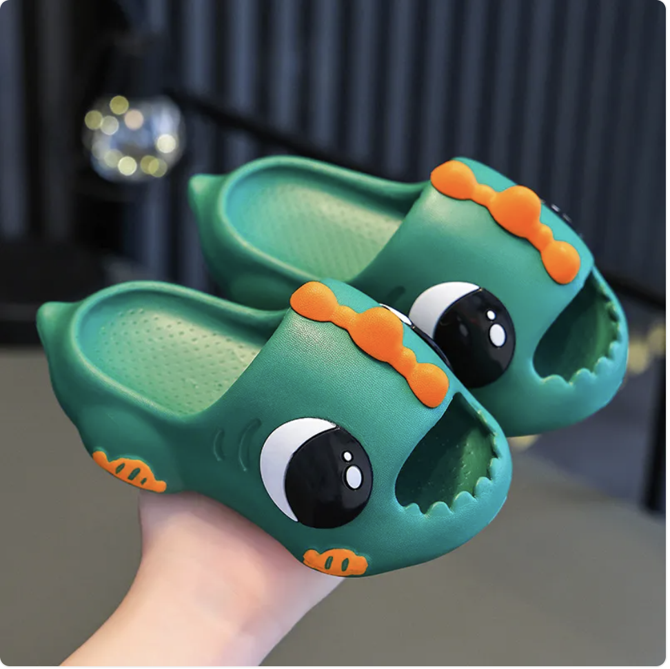 Children's Non-Slip Bathroom Slippers – Soft Indoor House Shoes for Kids