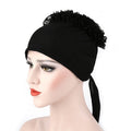 Large Flower Lace Plate Hat