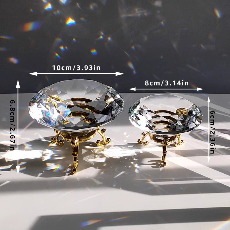 Diamantkristall-Sonnenfänger – Boho Fensterdeko & Geschenkidee