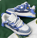 Men's Colour-Block Platform Trainers