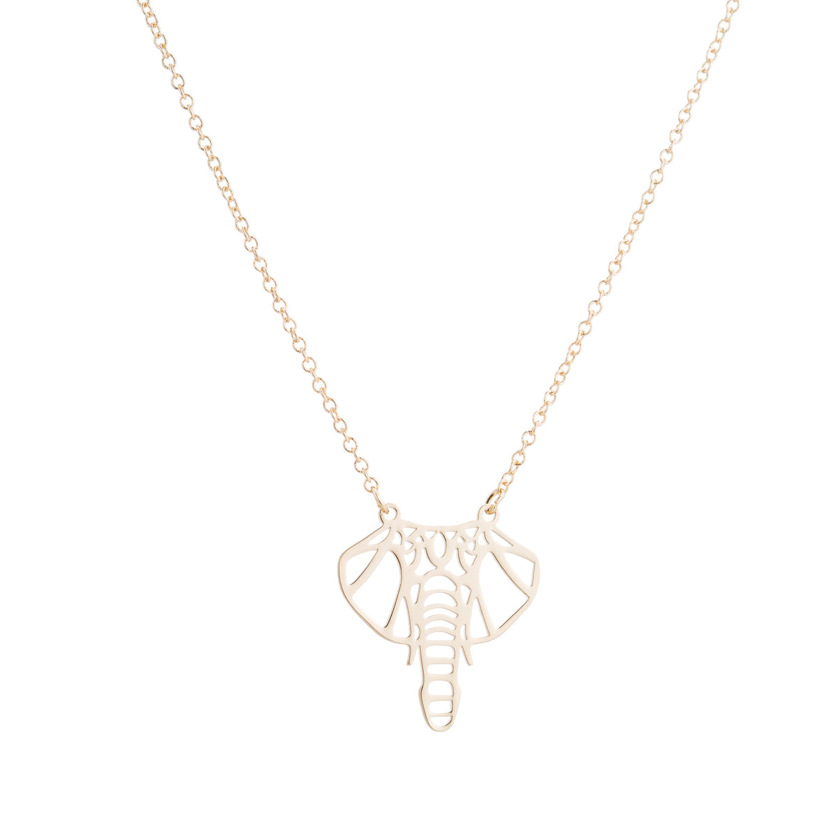 Cut-Out Animal Pendant Necklace
