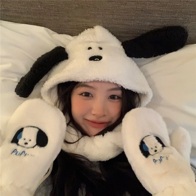 Cute Fuzzy Animal Hats for Students