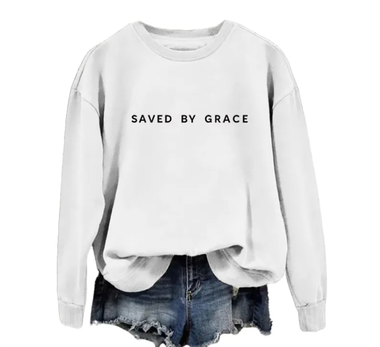 Sweat à capuche « Graceful Faith » – Sweat à capuche CVC en coton pour femme, disponible en 15 couleurs