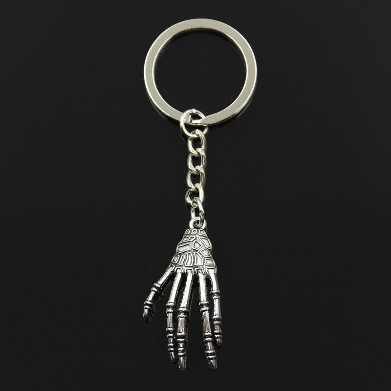 Skeleton Hand Earring or Keychain