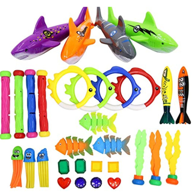 Summer Pool Diving Toys for Kids – Underwater Gem Set