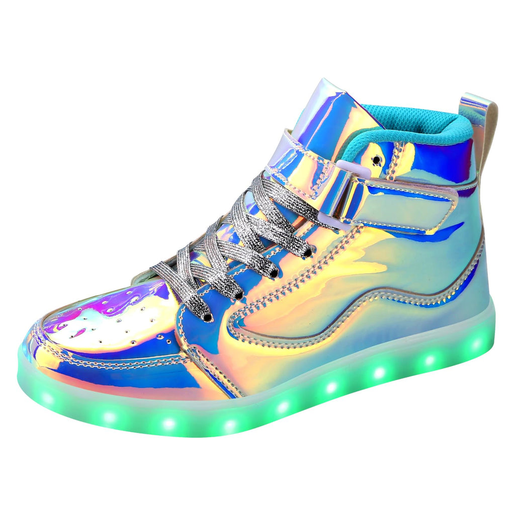 Padgene Unisex LED High-Top Trainers