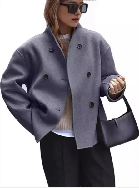 Women's Button Winter Coat