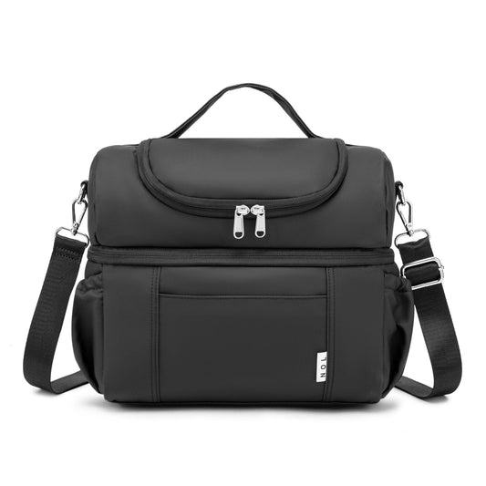 Insulated Lunch Bag with Dual Compartment | Large Waterproof Lunch Box