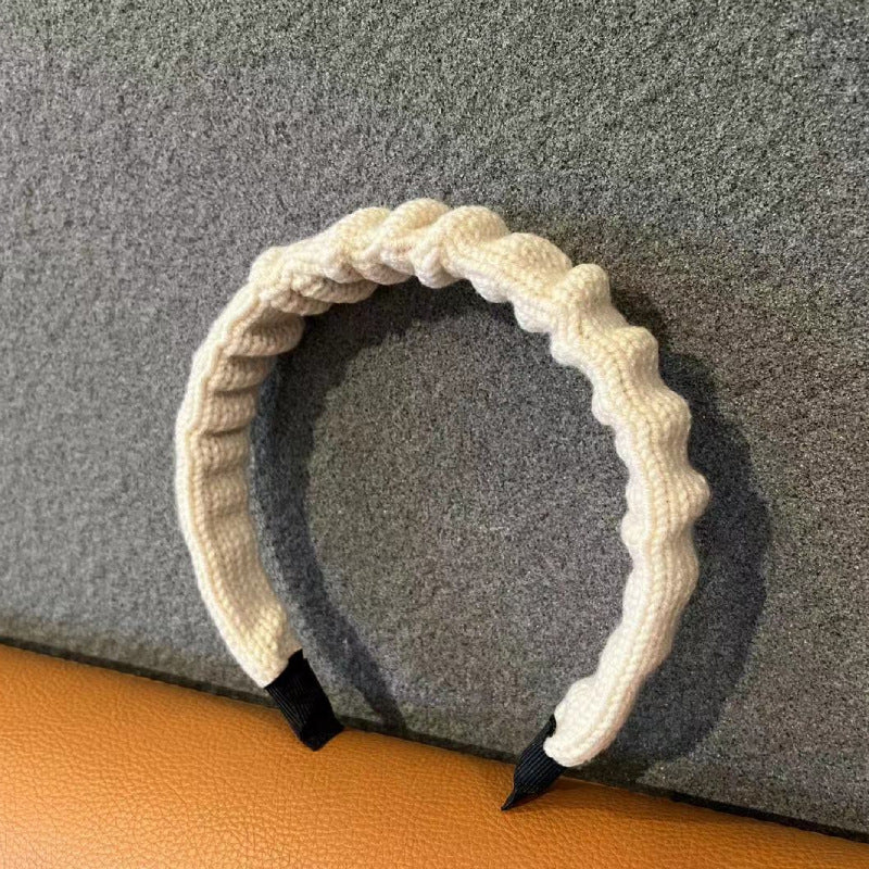 Retro Woolen Headband for Women – 8 Colours