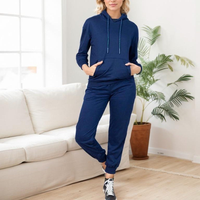 RED Marine Women's Hoodie Set – Long Sleeve Comfort Tracksuit in Multiple Colours