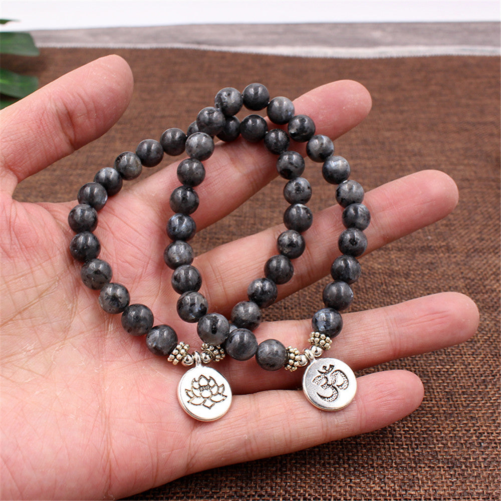 Buddha Bead Stretch Bracelet