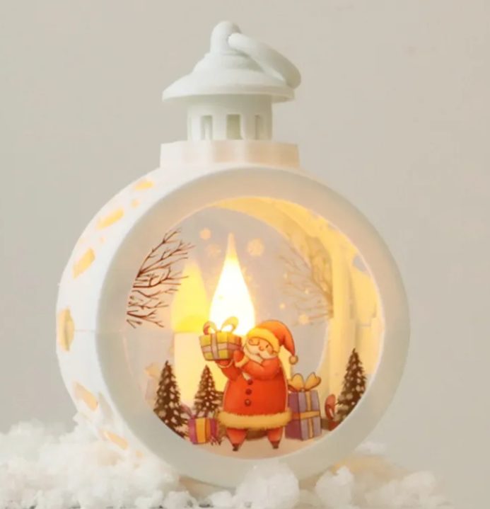 Christmas Decor Ornaments – Festive Santa & Snowman Figurines