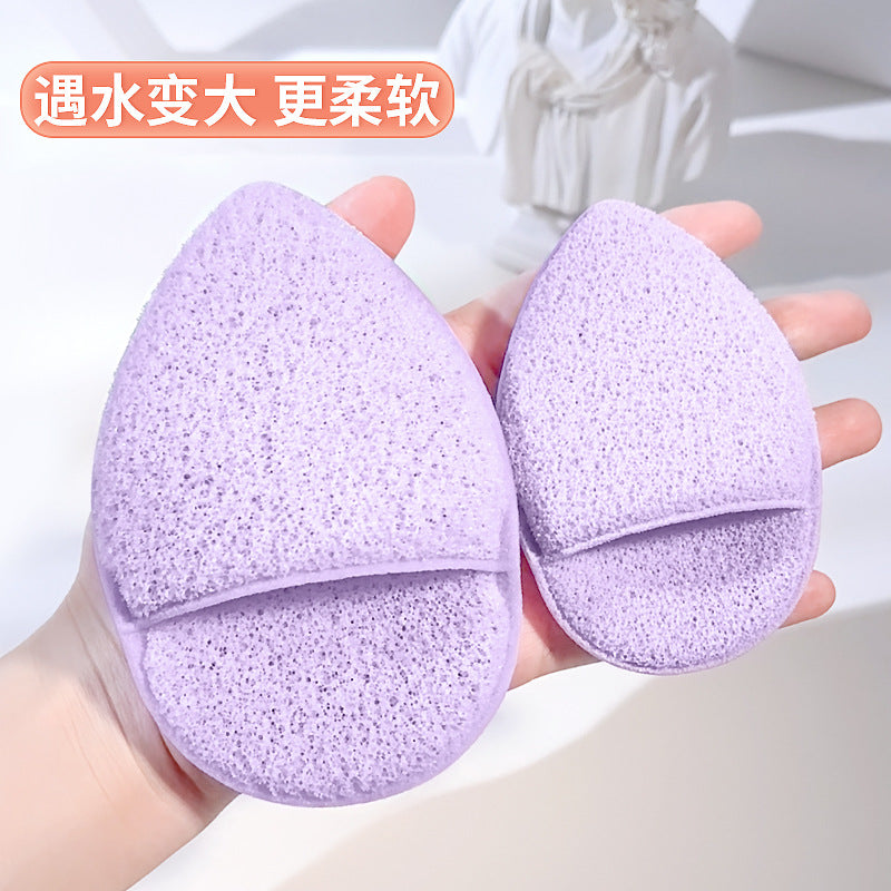 Soft Konjac Cleansing Puff with Hanging Strap – Gentle Daily Face Wash