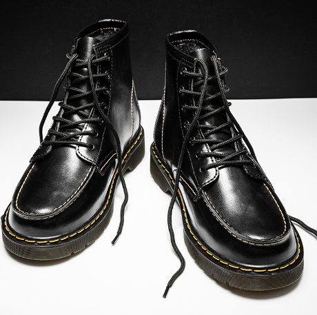 Men’s High-Top Leather Boots