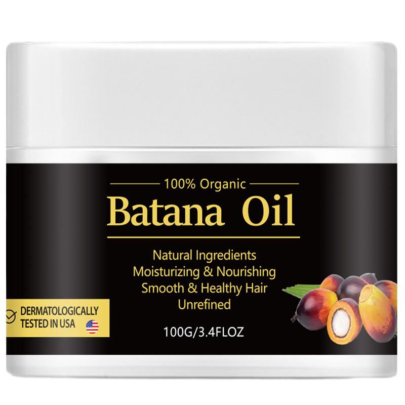 Essential Batana Hair Care Oil – Deep Nourishment & Hair Growth, Green & Brown