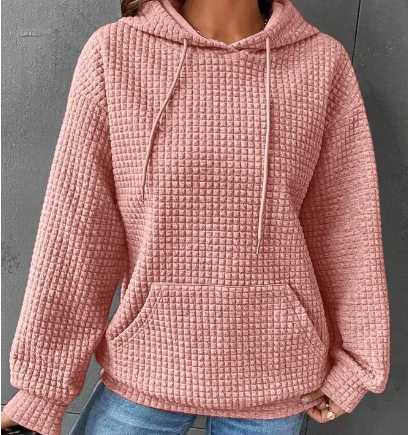 Women's Loose Hooded Sweater