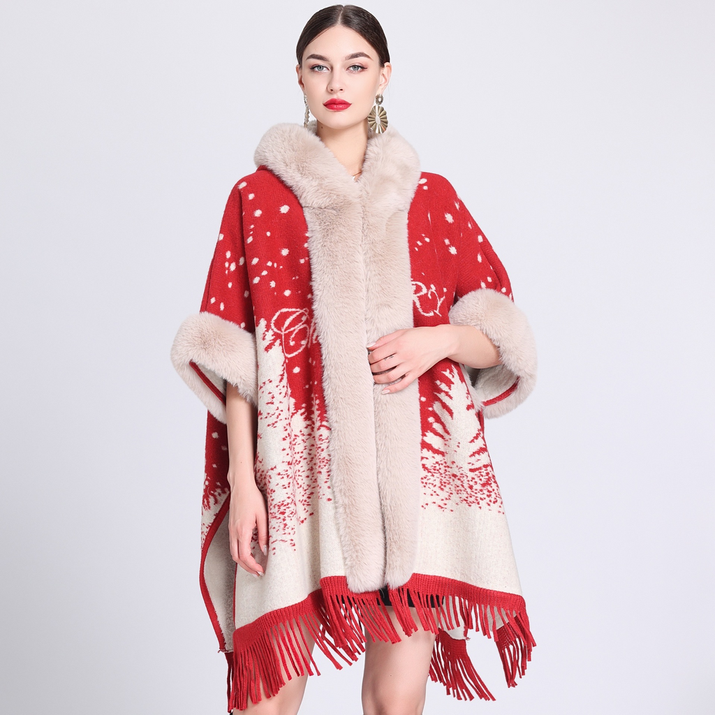 Women's Batwing Tassel Cardigan