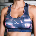 Bedrucktes Yoga-Set für Damen | Langarm-Top & Hose Sportbekleidung