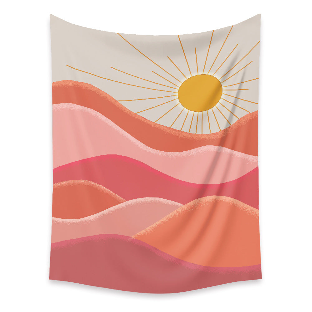 Tenture murale florale personnalisée pour la décoration de la chambre