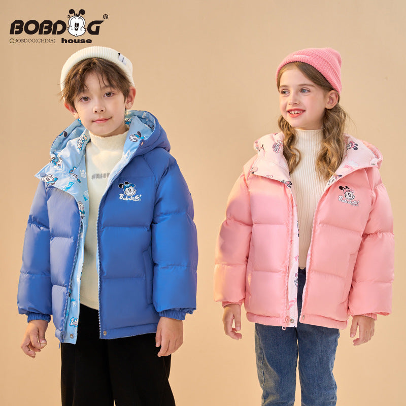 Babu Bean Kids' Reversible Down Jacket