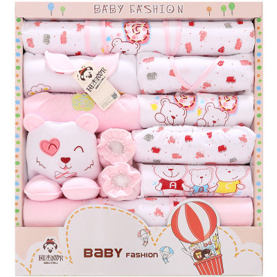 Baby Cotton 18-Piece Gift Set