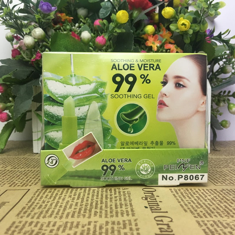PNF Aloe Vera Colour-Changing Lip Balm – Natural Moisturising Lipstick