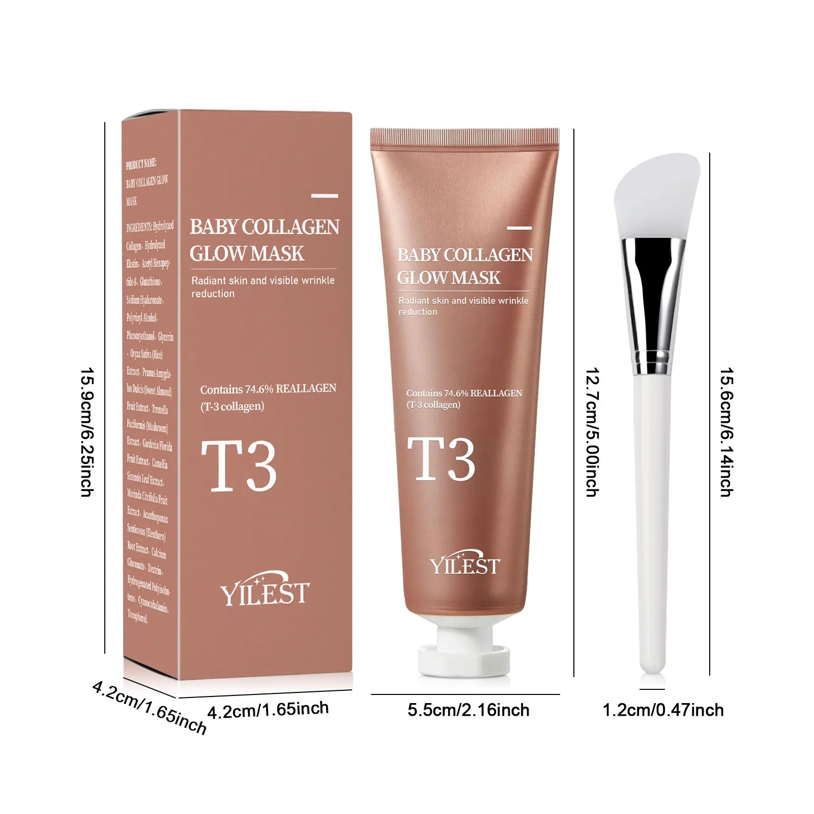Baby Collagen Moisturising Face Mask – Plumping & Deep Hydration