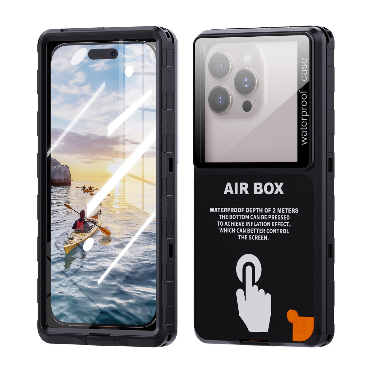 6.9-Inch Waterproof Diving Phone Case