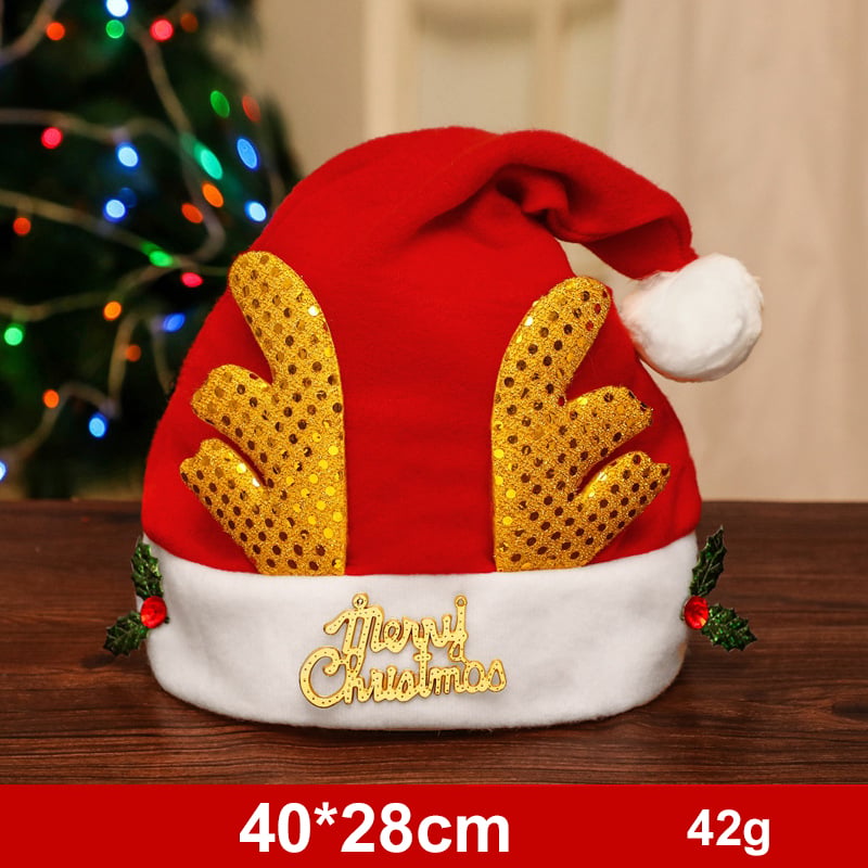 Weihnachten Schneemann & Weihnachtsmann Mützen | Festliche Weihnachtsmützen