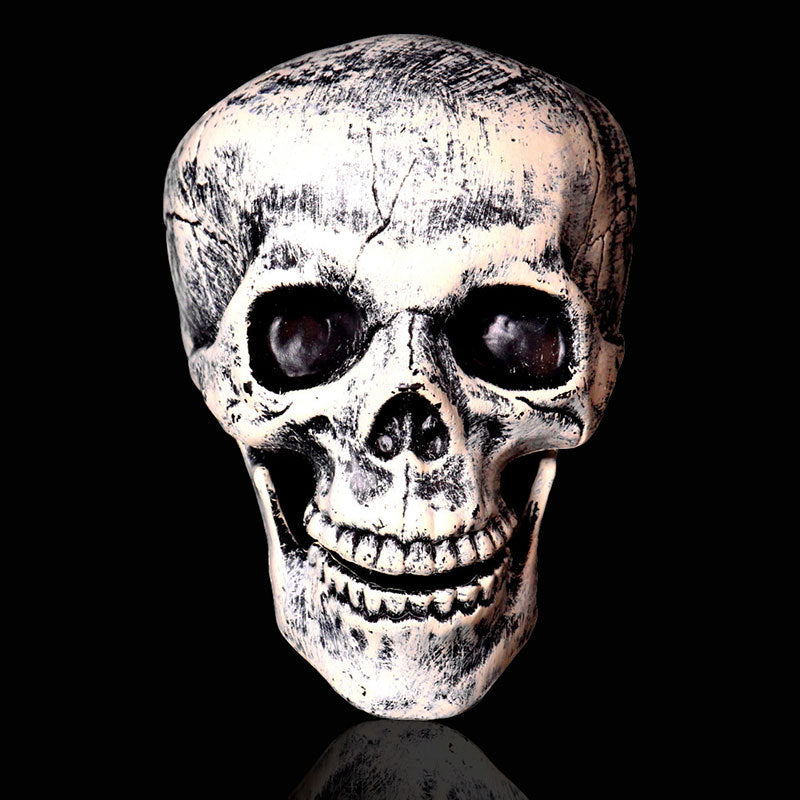 Halloween Skeleton Garden Decor – Glowing Skull & Hand Stakes