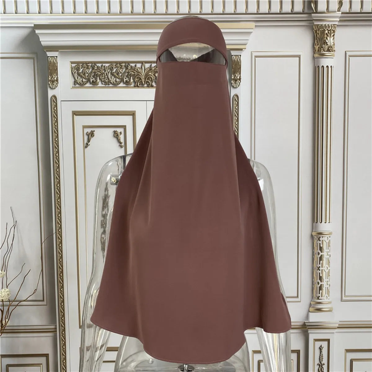 Women's Solid Colour Veil | Elegant Modest Head Covering