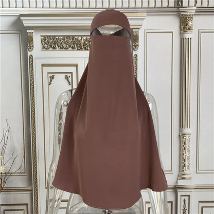 Women's Solid Colour Veil | Elegant Modest Head Covering