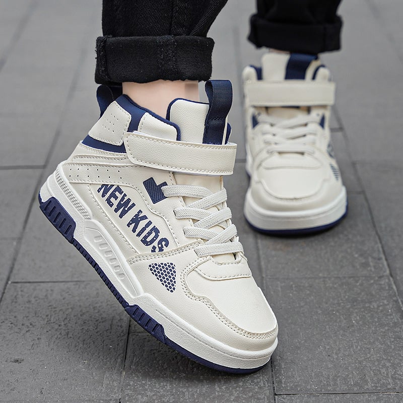 Kids’ Letter-Detail Casual Trainers