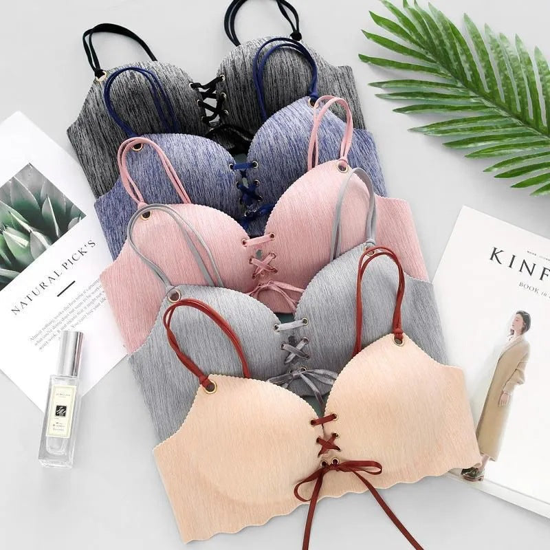 Gathering Underwear, Wireless Sexy Comfortable Bra