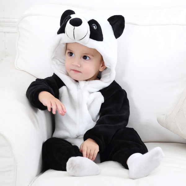 MICHLEY Plush Animal Romper