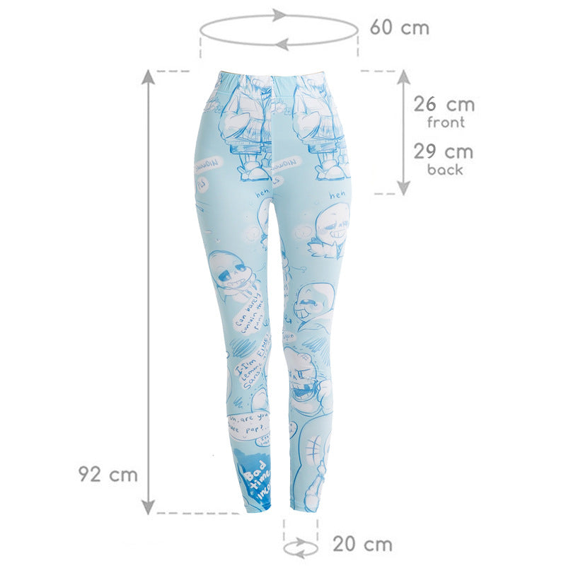 Schmale Bleistift-Yoga-Leggings für Damen