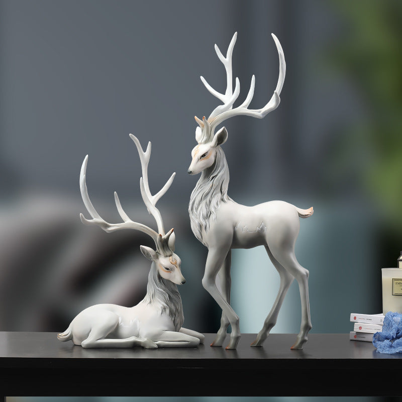 Resin Deer Figurine