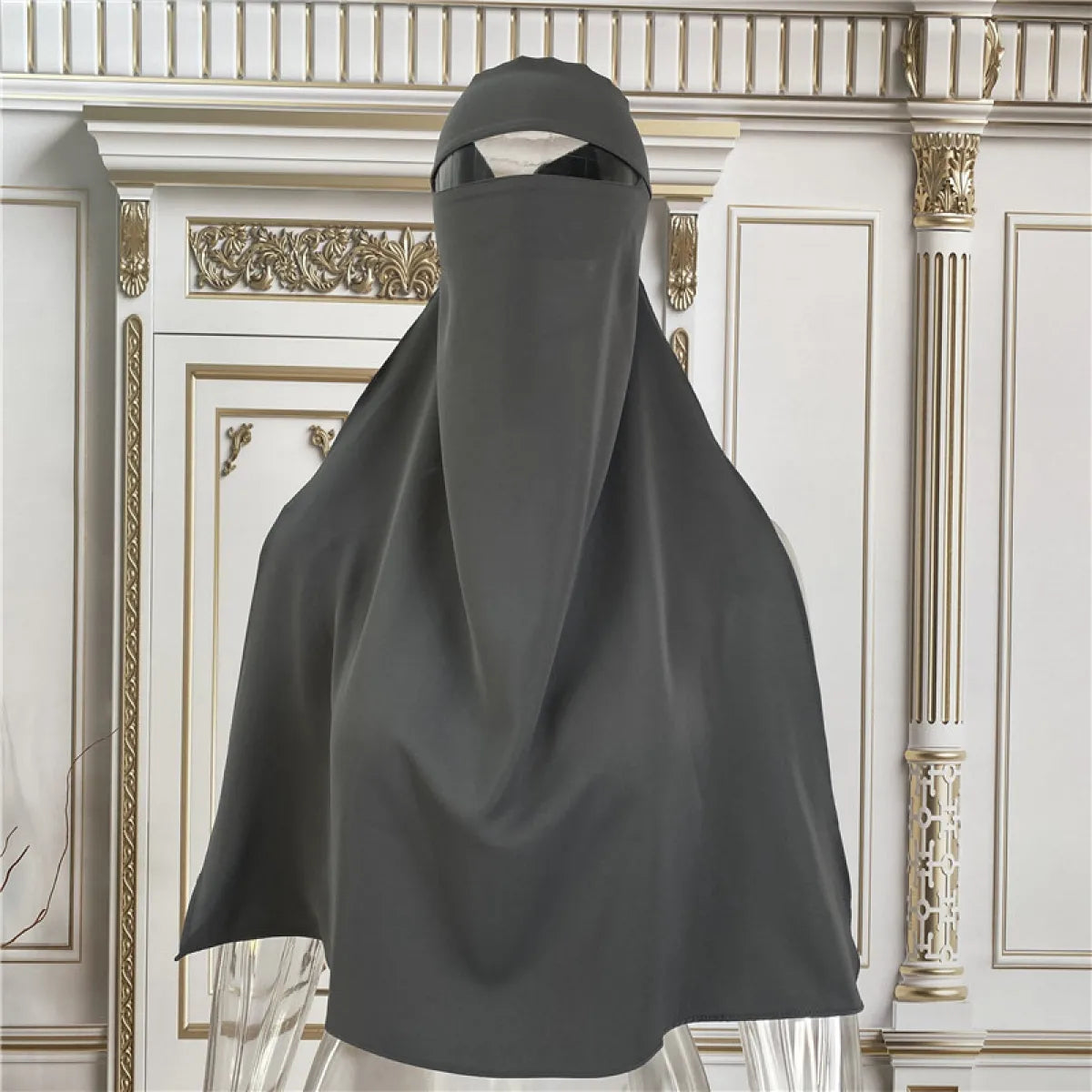 Women's Solid Colour Veil | Elegant Modest Head Covering