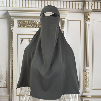 Women's Solid Colour Veil | Elegant Modest Head Covering