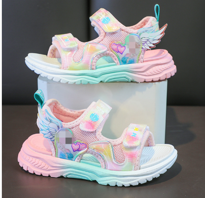 Rainbow Kids Sandals for Girls (One Pair)