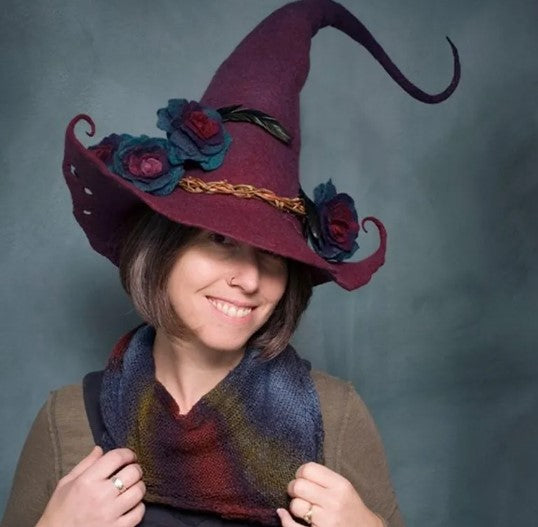 Women’s Felt Witch Hat