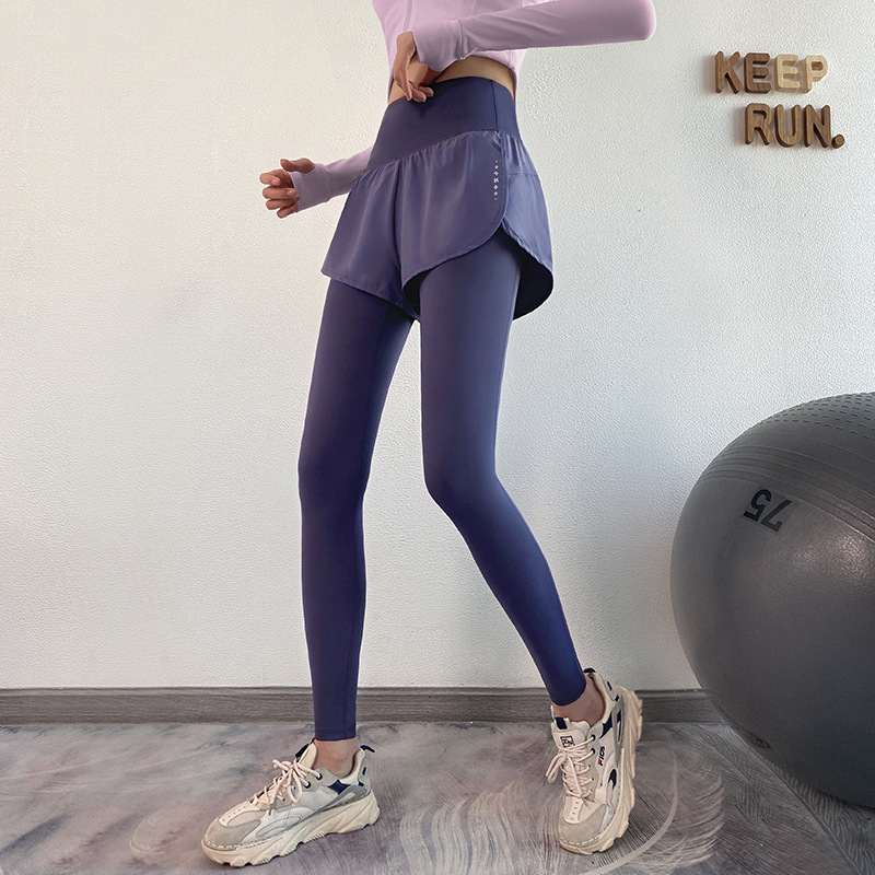Damen High Waist Stretch Yoga Leggings