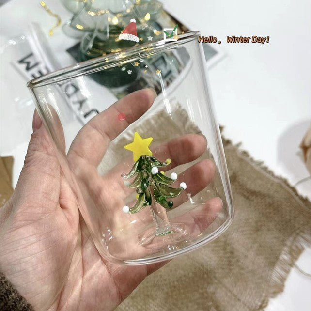 3D-Tier-Glastasse | 300ml Süße Bauernhof-Tierm-Tasse