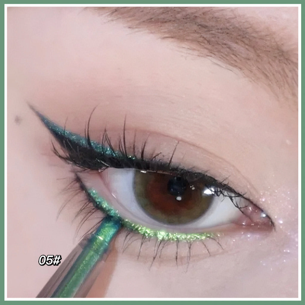 Shiny Chameleon Glitter Eyeliner Pencil – Waterproof & Long-Lasting