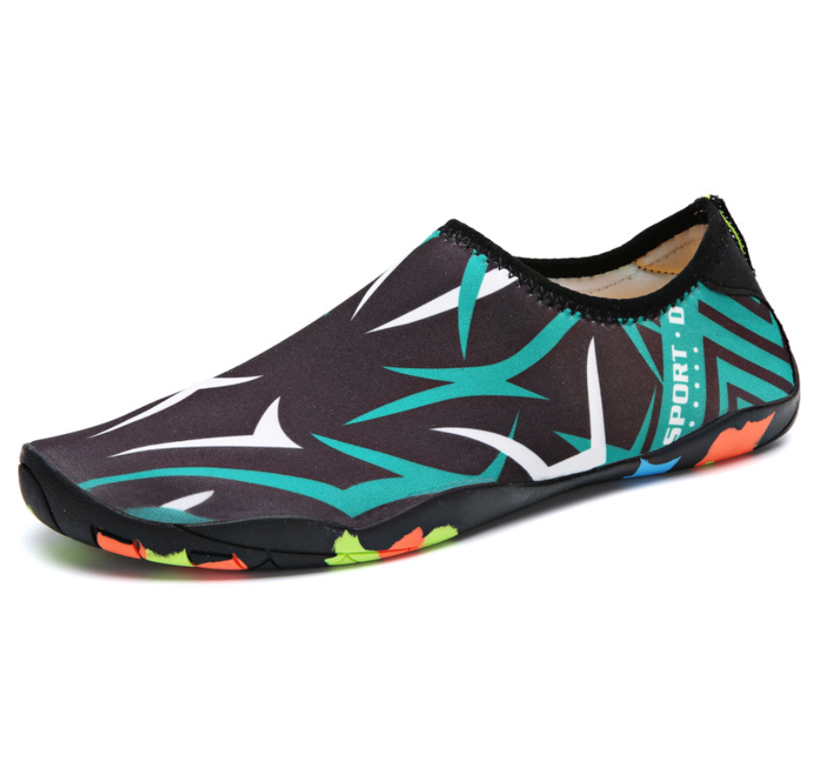Unisex-Badeschuhe mit rutschfester Gummisohle