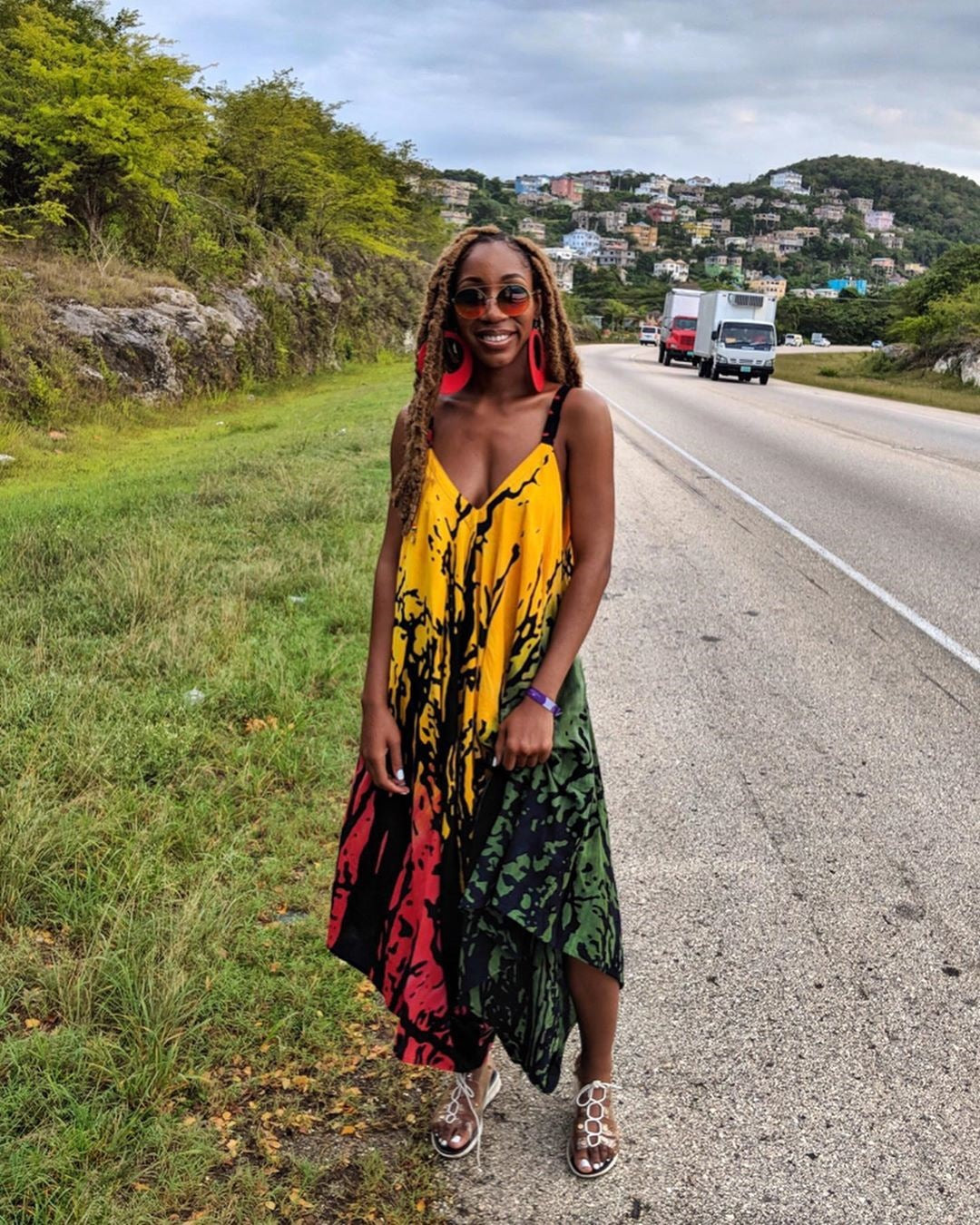 Women's Multicolour Printed Jumpsuit | Bold Casual All-in-One