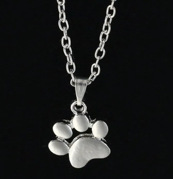 Cat Paw Pendant Necklace