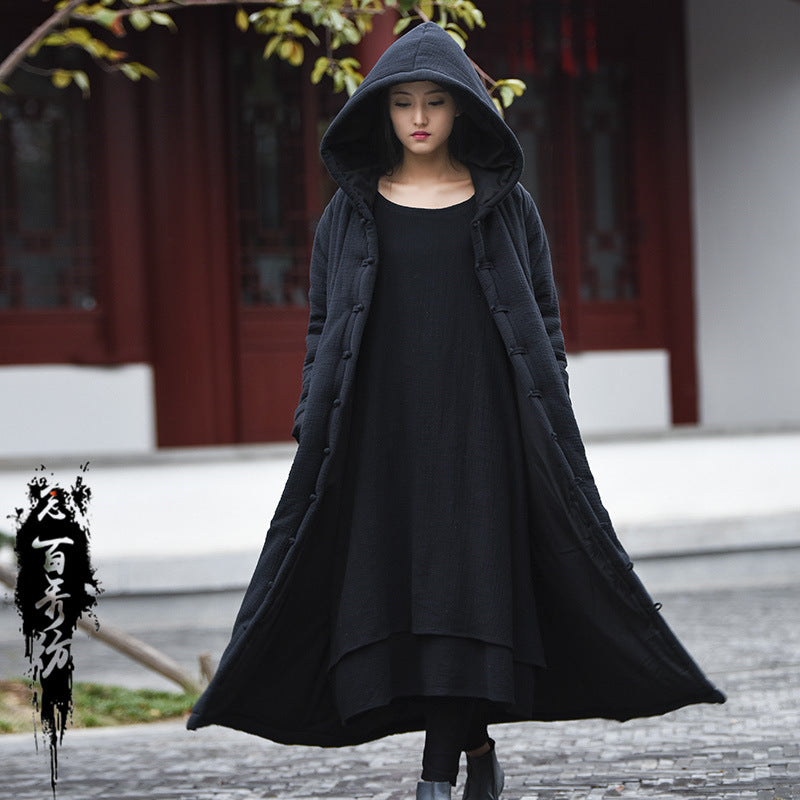 Hooded Witch Costume Robe
